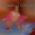 Black looking white female
